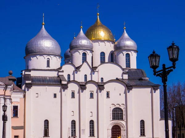 Kathedrale der Heiligen Sophia, veliky novgorod, russland — Stockfoto