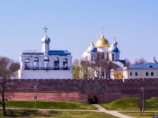 Kreml, veliky Novgorod, Rusko — Stock fotografie