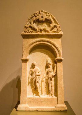 Sarapion's Reerary Stel, Beyrut Ulusal Müzesi, Lübnan 