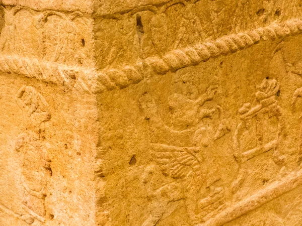 Sarcofago di Ahiram, Museo Nazionale di Beirut, Libano — Foto Stock