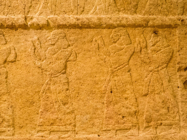 Саркофаг Ахирама, Национальный музей Бейрута, Ливан
