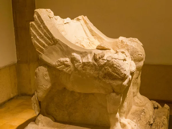 Marble Throne, National Museum of Beirut, Lebanon — Stock Photo, Image