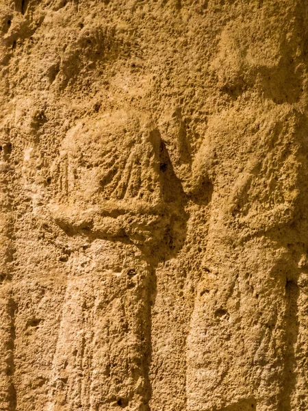 Kireçtaşı mezar Stele, Beyrut Ulusal Müzesi, Lübnan — Stok fotoğraf