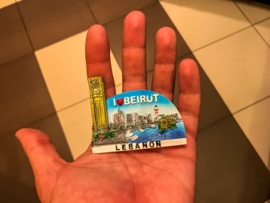 Beyrut, Lübnan 'dan bir hatıra.