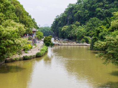 Fil Gövdesi manzarası. Guilin, Çin 'de.