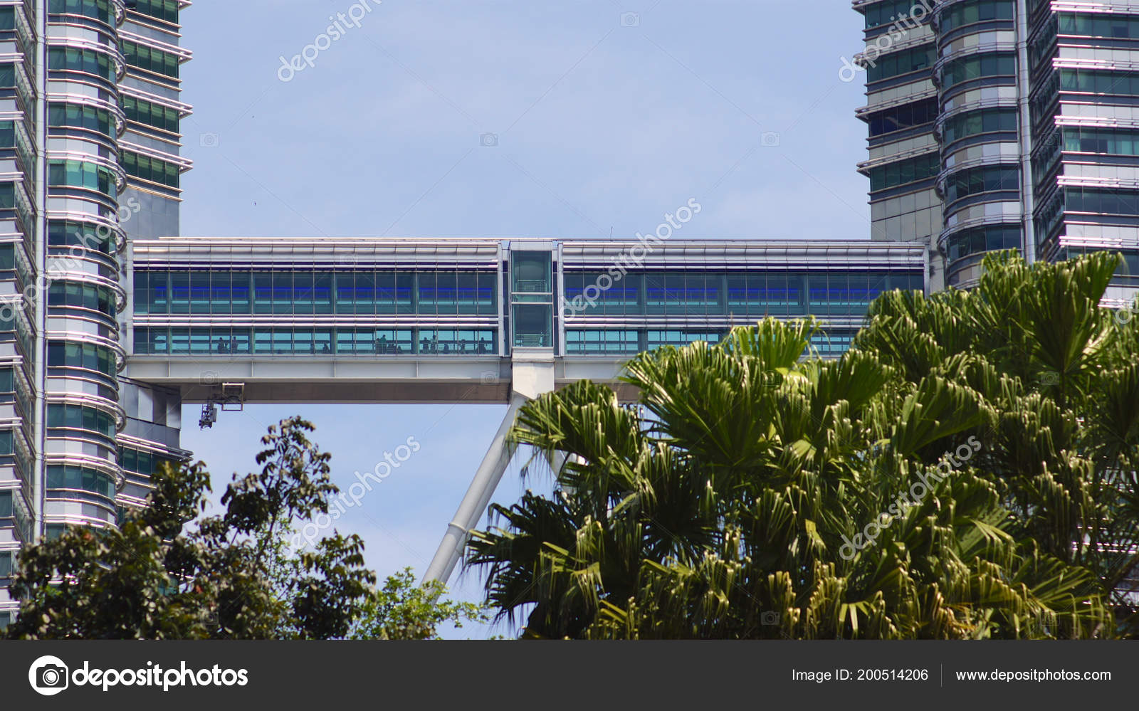 Kuala Lumpur Malaysia Apr 12th 2015 Structure Of Skybridge