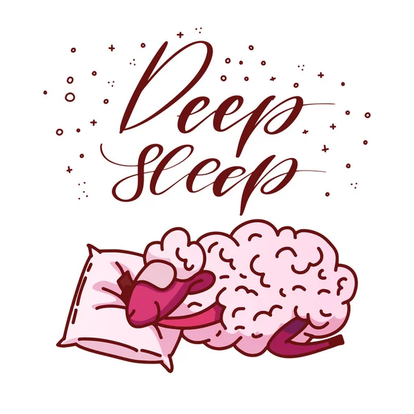 Vektorová ilustrace ovcí. Představa, že se pokoušíš usnout, počítat ovce, nespavost, poruchy spánku, spánek dítěte. Vektorové. — Stockový vektor