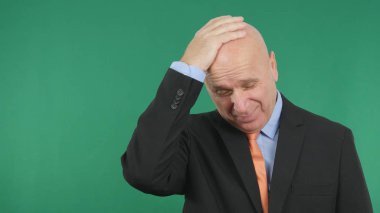 Çok hayal kırıklığına işadamı gergin el hareketleri yapmak