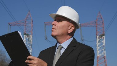 Enerjik Sanayi kullanım gündemi yapmak bakım faaliyette çalışan mühendis