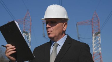 Enerjik Sanayi kullanım gündemi yapmak bakım faaliyette çalışan mühendis