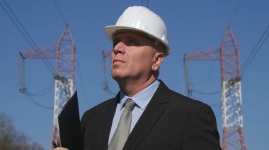 Enerjik Sanayi kullanım gündemi yapmak bakım faaliyette çalışan mühendis