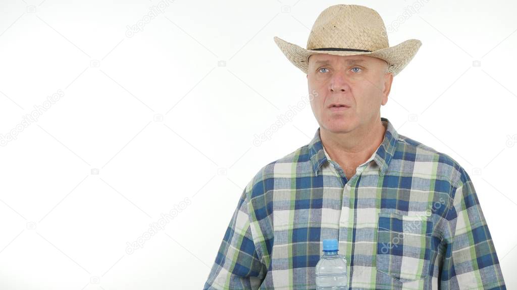 Confident Farmer Image In a Agricultural Interview