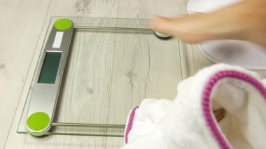 Şişman kişi ağırlık kullanım elektronik tartı aygıt bul aşırı Kg obez kontrol
