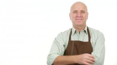 Fırın sunusu görünümlü ve yapım Ok işaret onaylama jestleri