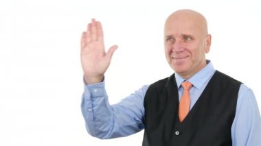 İşadamı yapmak dur el işareti hareketleri anlamına gelir kalmak uzağa uyarı