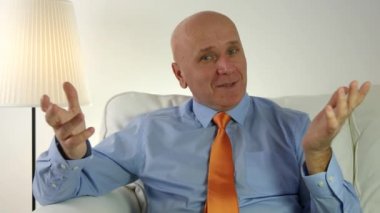 Şirket iş profili sunmak emin Yöneticisi konuşmak memnun