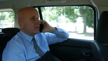 Mobil iş anlaşma müzakere ofis araç taşımacılığında konuş Yöneticisi