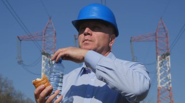 Take kahvaltı yemek bir aperatif ve içecek temiz su mühendisi