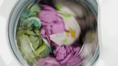 Çamaşırhane makine çamaşır iplik ve ıslak giysileri döndürme