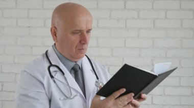 Yavaş hareket ile gündem hastanede ciddi Doktor yazma tıbbi notlarda