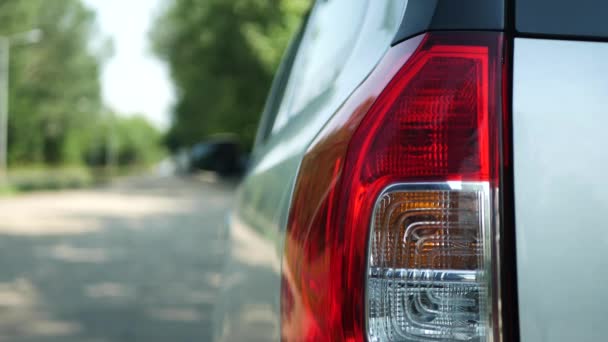 Système de sécurité de voiture de désarmement de conducteur utilisant la télécommande Ouvrez la porte et montez dans la voiture — Video