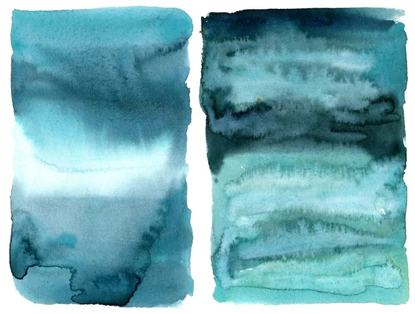 Aquarel abstracte textuur. Handgeschilderde zee of Oceaan abstracte achtergrond. Aquatische illustratie voorontwerp, afdrukken of achtergrond. — Stockfoto