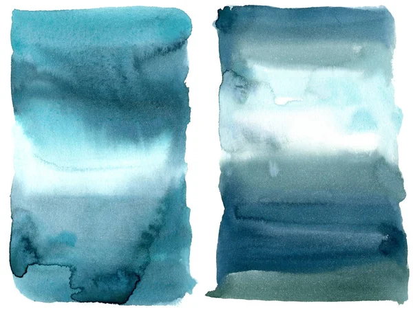 Aquarel abstracte zee textuur. Handgeschilderde zee of Oceaan abstracte achtergrond. Aquatische illustratie voorontwerp, afdrukken of achtergrond. — Stockfoto