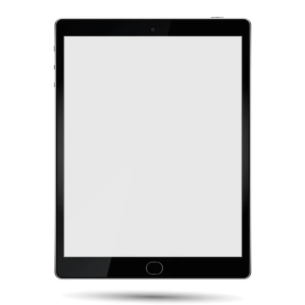 Новый Revic White Blank Screen Isolated Заднем Плане Использоваться Шаблона — стоковый вектор