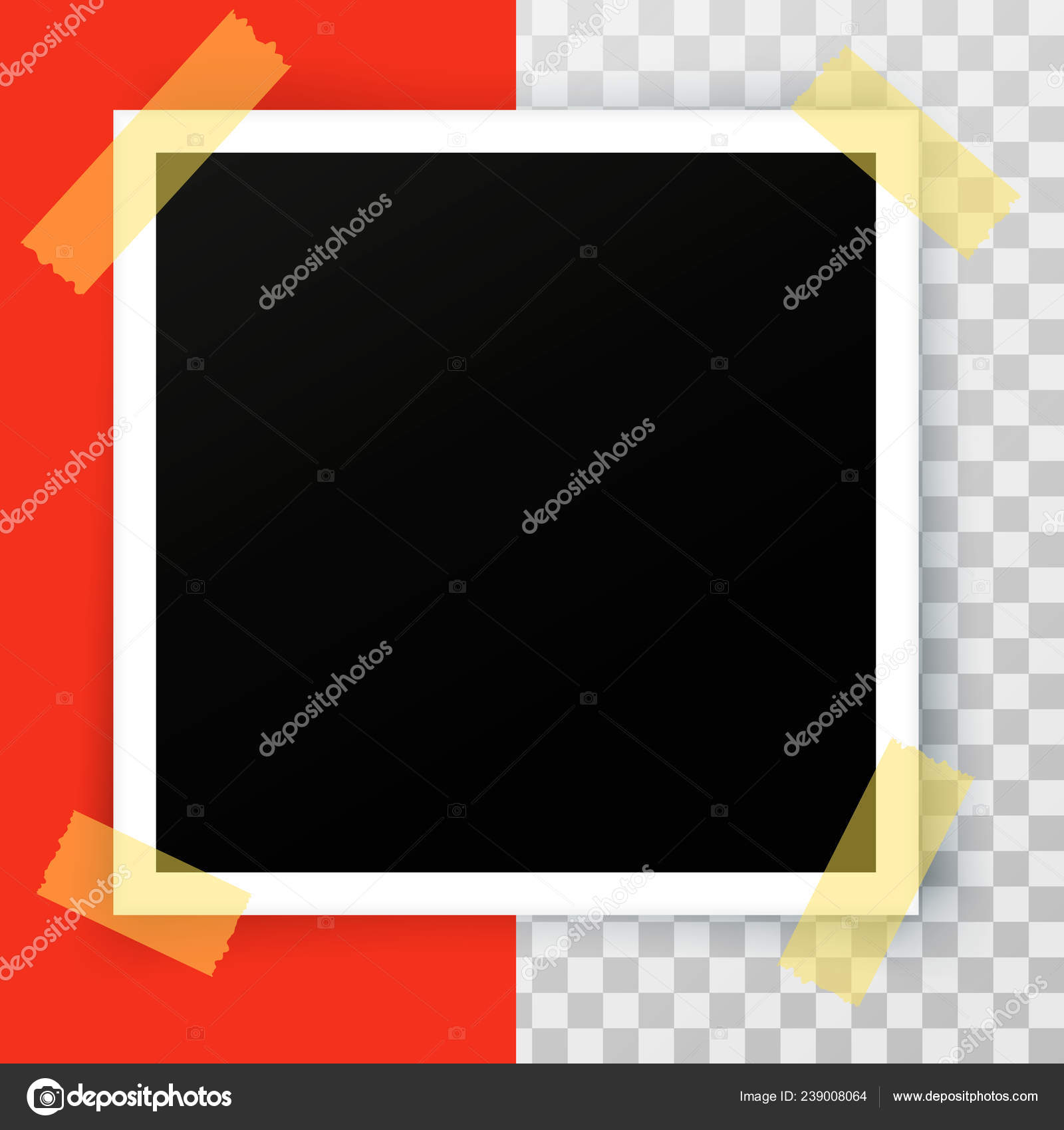 Frame Transparent Marco Polaroid Online Xxxl Blank Polaroid Photo