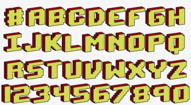 Retro tipografi. Anahattı hazırlanmış yazı çerçeveli. Vektör çizim