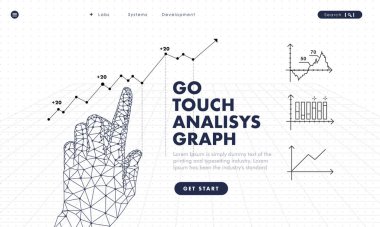 Gelecekteki analytics dokun. Yenilikler sistemleri ticaret düşünme ve geliştirme teknolojileri cihazlarve aygıtlar iş sistemleri. Analitik grafik bilgisayar inşaat. Gelecekteki stili.