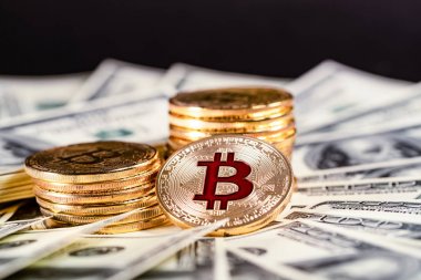 Kazık bitcoin btc bit-sikke United yüz dolarlık banknotlar yalan 