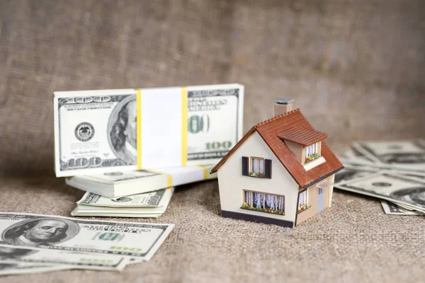 Evin küçük bir kopyası dolar cinsinden..