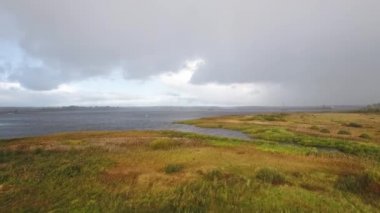 Tver bölgesindeki bir nehri insansız hava aracıyla vurmak.
