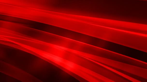 Movimento Linee Rosse Sfondo Astratto Loop — Video Stock