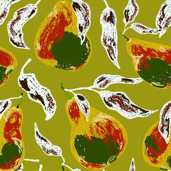 Şekillendirilmiş armutlar ve akan yapraklardan oluşan kusursuz bir desen. Sanatsal doku ve kalın şekiller onu tekstil, ambalaj, mutfak dekorasyonu ve mevsimsel tasarım projeleri için harika kılıyor..