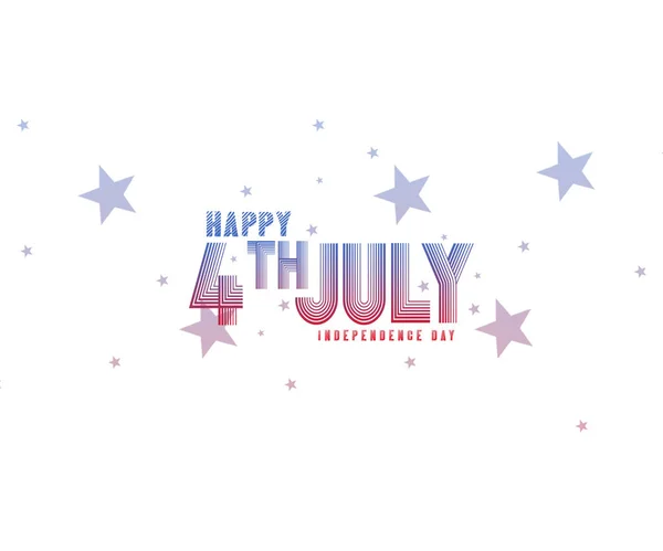 Temmuz Amerikan Bağımsızlık Günü — Stok fotoğraf
