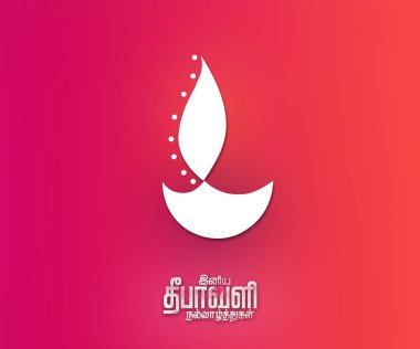 Mutlu Diwali duvar kağıdı tasarım şablonu, kırmızı arka plan.