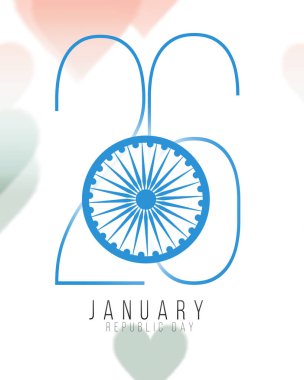 Hint Bağımsızlık Günü Ashoka tekerleği ile arka plan kavramı.