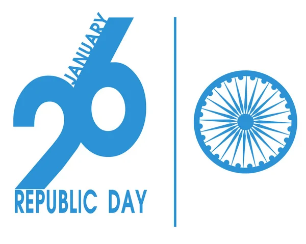 Indiska Republikens Dag Firas Den Januari Indiens Nationaldag — Stockfoto