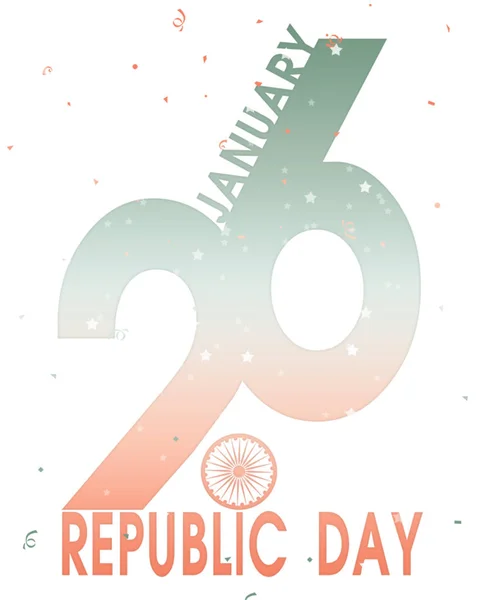 Joyeux Jour République Indienne Concept Célébration — Photo