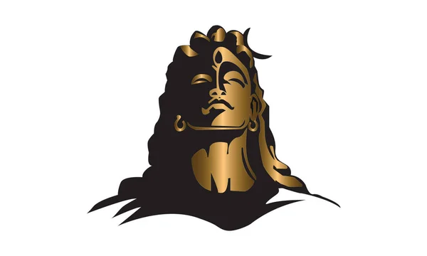 resimde mutlu Maha Shivratri tebrik kartı tasarımı. -Vektör