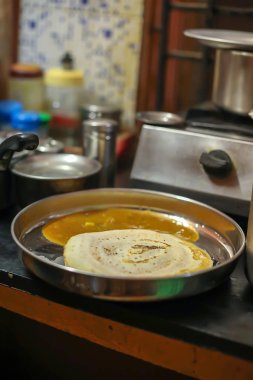 Güney Hint yemeği Sambar Mutfakta Dosa ile çok ünlü bir yemek.