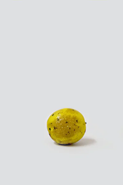 Close-up de limão feio no fundo branco — Fotografia de Stock