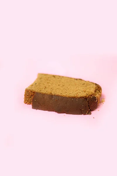 Top view of Honey sponge cake — Stock Photo, Image