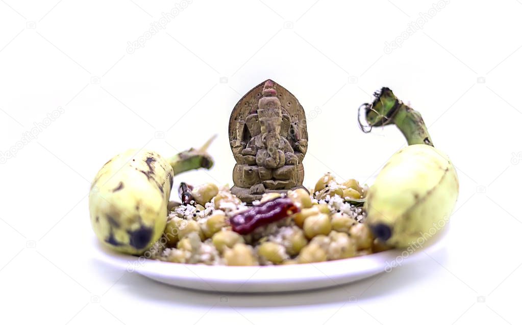 Saraswathi Pooja y Ayudha Pooja Celebraciones Garbanzos cocidos