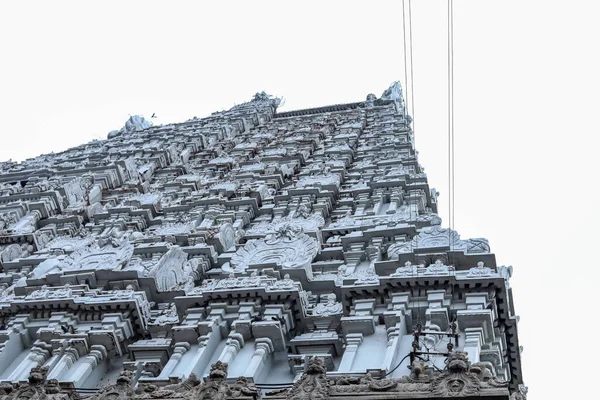 Um tiro monocromático de Templo de Arunachalesvara em Thiruvannamalai em Tamil Nadu, Índia — Fotografia de Stock