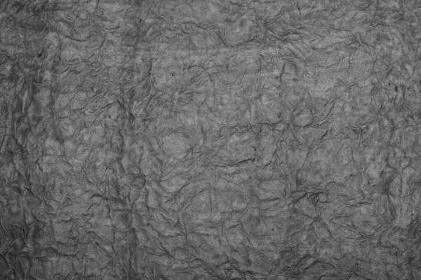Fond Texture Papier Froissé Noir — Photo