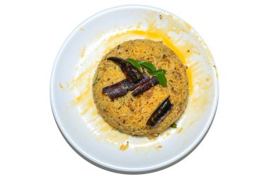 Yüksek açılı Hint Kahvaltısı Patatesleri Manzarası,