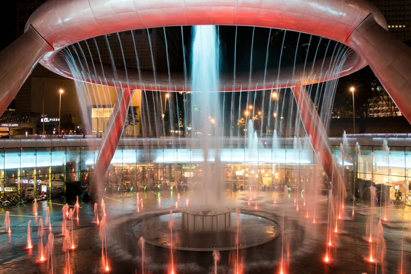 新加坡 2017 财富之泉是位于新达城塔 新加坡的著名旅行 Destinatioin — 图库照片